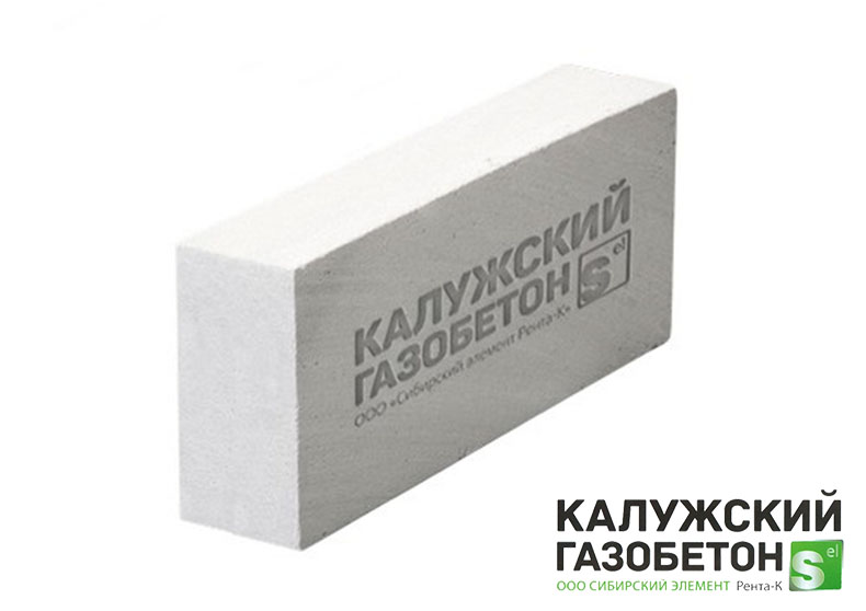 Газобетонный блок перегородочный Калужский D600 625х100х250 B3.5 фото 0